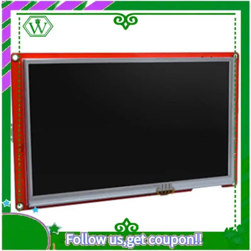 ABIK-Nextion Smart Series NX8048P070-011R 7,0-дюймовый резистивный сенсорный дисплей HMI, ЖК-модуль, резистивный экран без корпуса