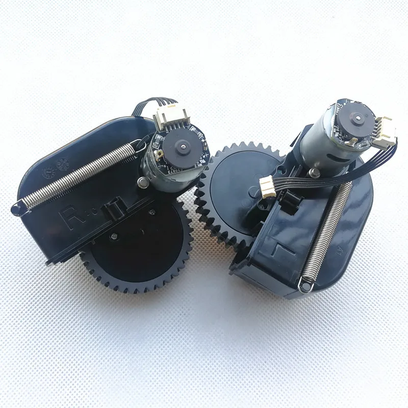 Робот-пылесос, колесный двигатель для Kitfort KT-518, детали робота-пылесоса, замена колеса в сборе Робот-пылесос, колесный двигатель для Kitfort KT-518, детали робота-пылесоса, замена колеса в сборе