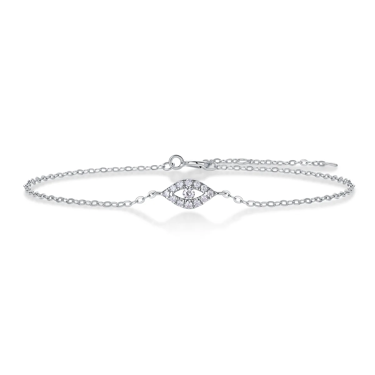 SONGYUN Moissanite Diamond Jewelry Simple Elegant LOVE Custom S925 Silver Moissanite Bracelet for Women Light Luxury Jewelry