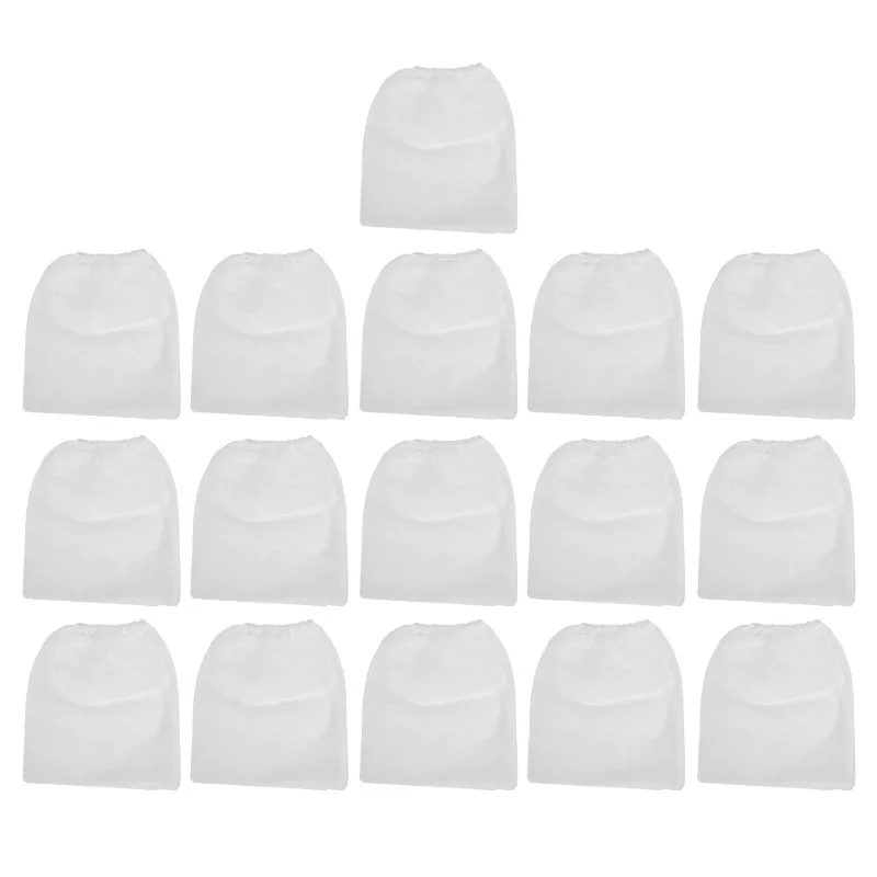 Sacs de remplacement pour aspirateur à ongles, réutilisables, non tissés, collecteur d'aspiration, équipement d'art des ongles, outils de manucure, 15 pièces