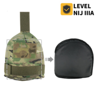 Outdoor shoulder bulletproof inner liner IIIA protection UHMWPE material 20X20cm