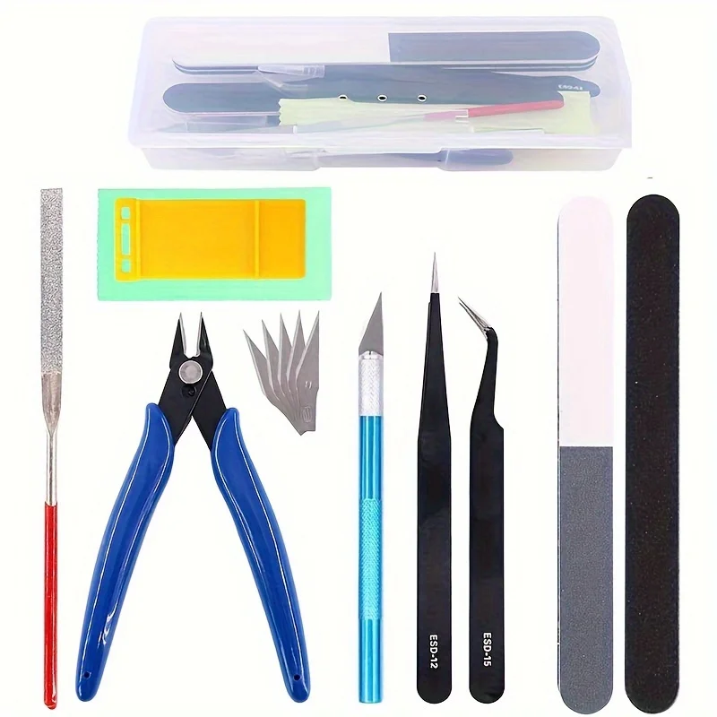 14-teiliges Set Gundam Modellbausatz Werkzeugsatz Hobby Bandai Hobby Modelle Werkzeugsatz