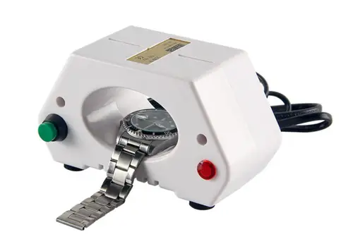 Imagen 2 del producto Herramienta de desmagnetización de reparación de relojes, desmagnetizador de relojes mecánicos, herramienta de relojero de 110/220V, desmagnetizador de reloj de pulsera mecánico