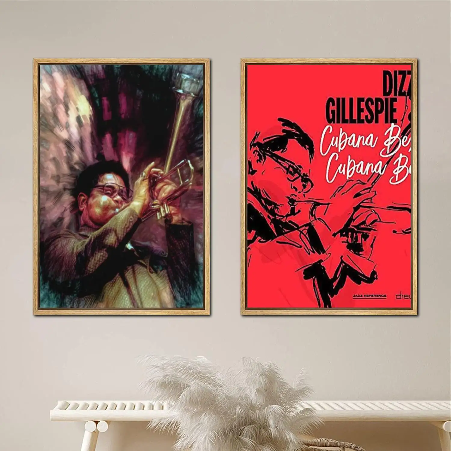 

Dizzy Gillespie Poster Painting 24x36 Wall Art Canvas Posters room decor Modern Family bedroom Decoration Art wall decor