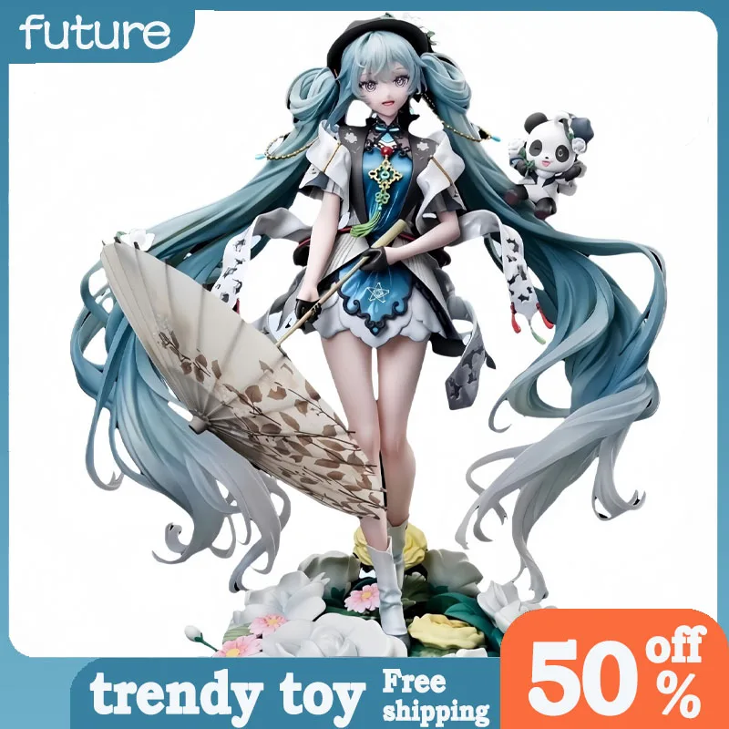

Hatsune Miku Beautiful Girl Figure The Future Has You Your Highness Princess Anime Collectible Model Desktop Ornaments Gifts