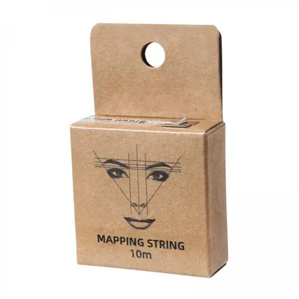Nylon Ink Eyebrow Mapping String Measuring Thread Semi Permanent for Eyebrow Drawing Microblading Supplies