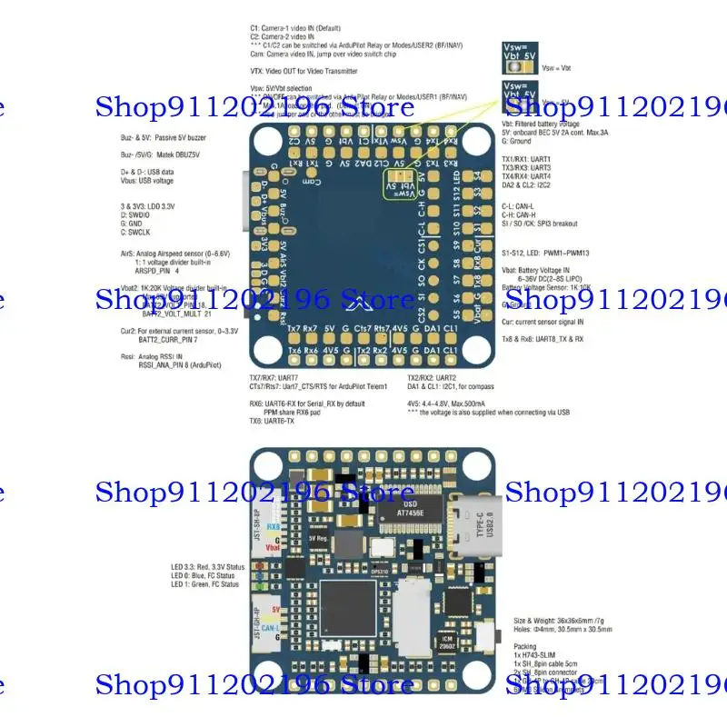Picture 5: P82A Sensitivity Supported UAV Controller And Play Installation 8S Power System