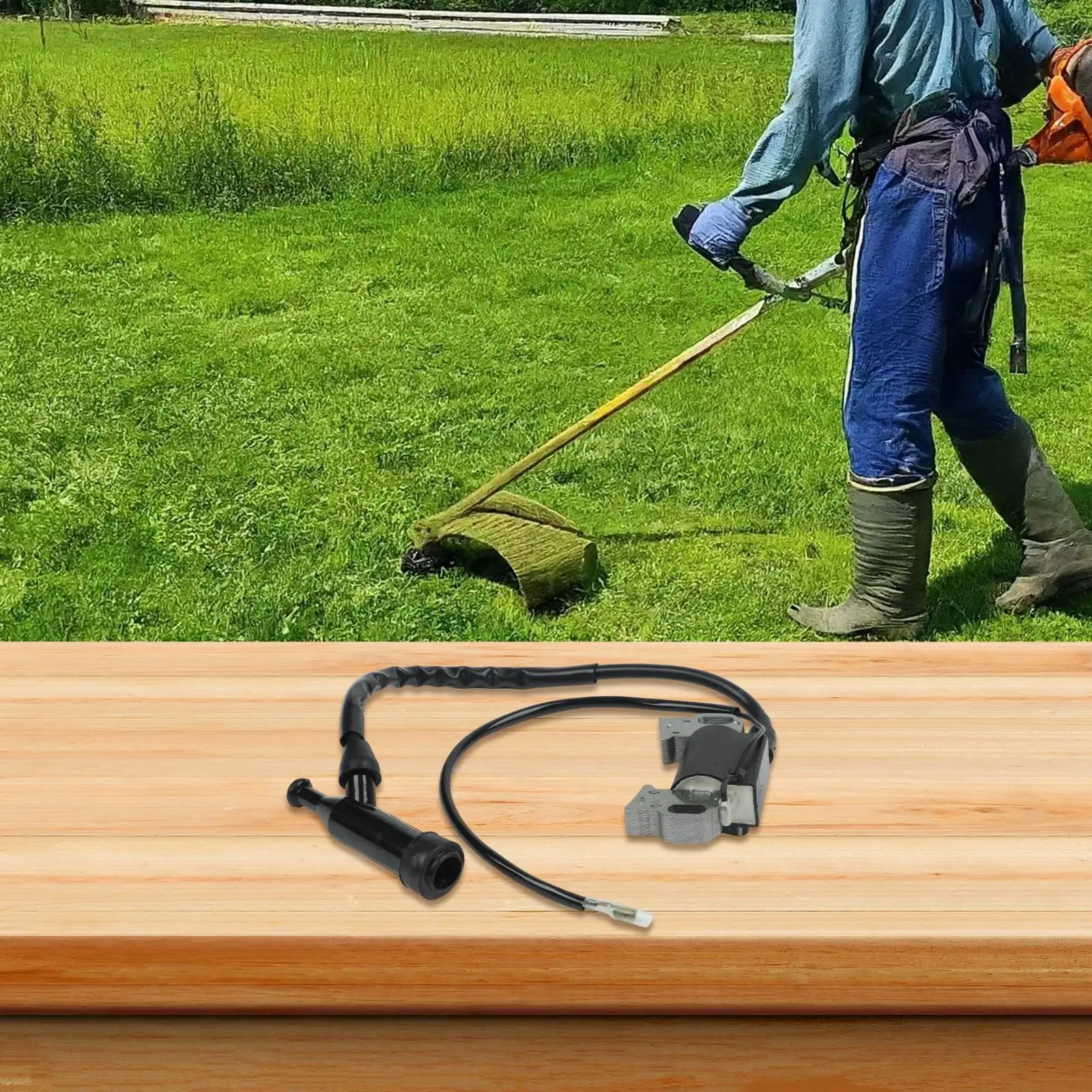 

Катушка зажигания для двигателей GX340 11HP и GX390 13HP для генераторов и газонокосилок, артикул 30500-ZE2-023