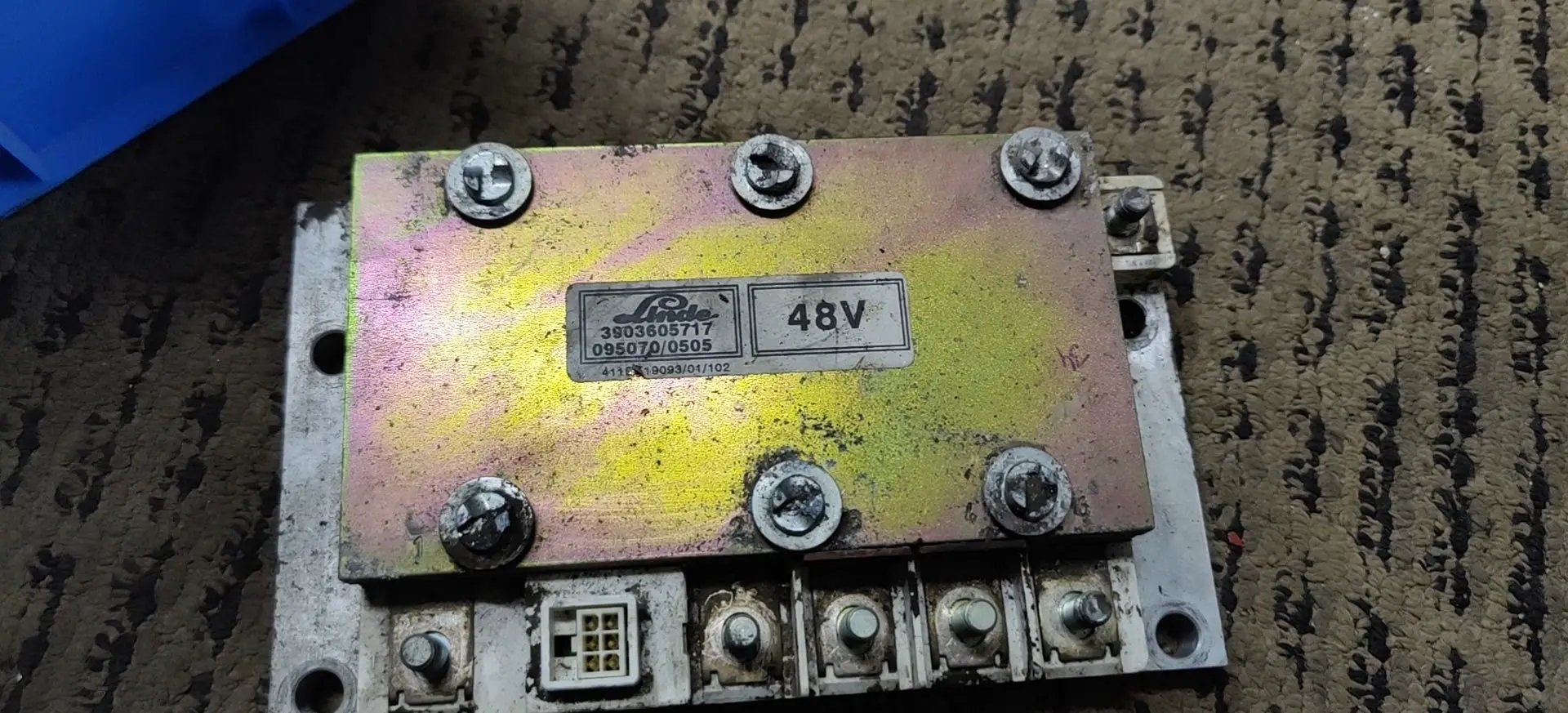 【Used part】 Linde forklift genuine spare part 3903605717 output module used on 324 335 electric truck E12/E14/E15/E16/E18/E20