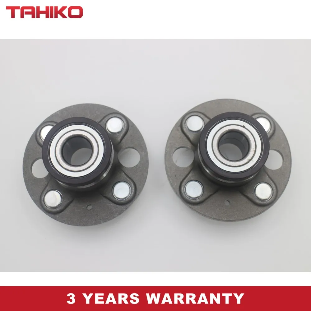 

2 ступицы подшипника заднего колеса подходят для Honda Jazz GD Fit GD1 GE6 ABS и без ABS 01