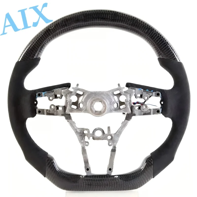 Picture 4: LED Smart Carbon Fiber Steering Wheel Compatible With 2020 Mazda 3 Axela CX3