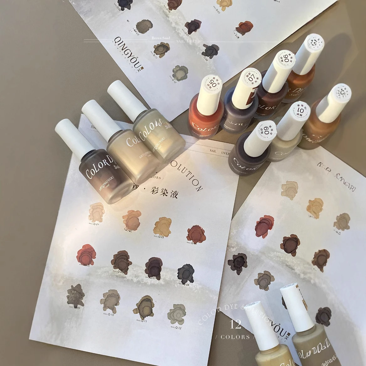 

15ml Maillard Blooming Nail Gel Polish Marble Watercolor Ink DIY Flower Design Smudge Spreading UV LED Soak Off Manicure Varnish