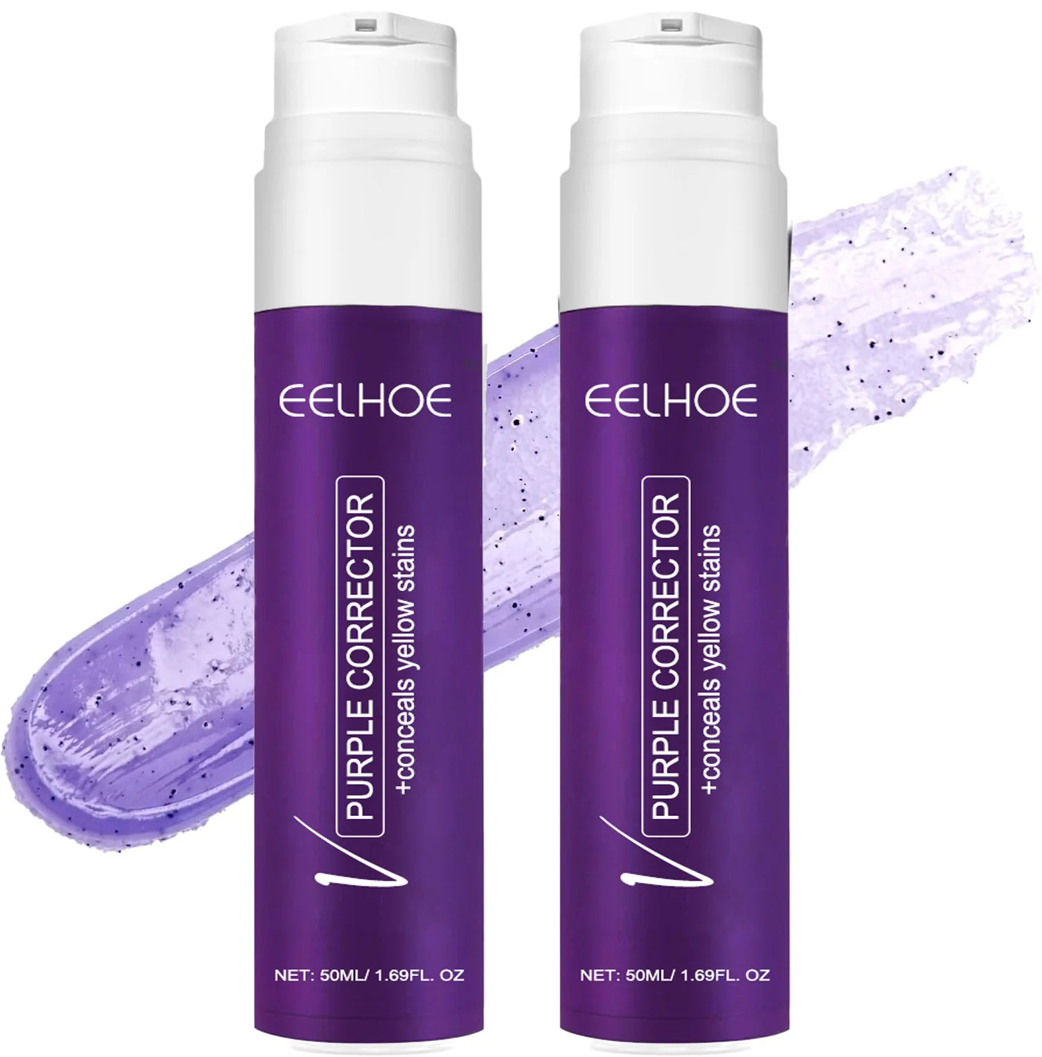V34 Purple Teeth Whitening Toothpaste Stain Removal&Prevent Yellowing Brightens for Radiant Smiles Oral Care Enamel Safe Formula