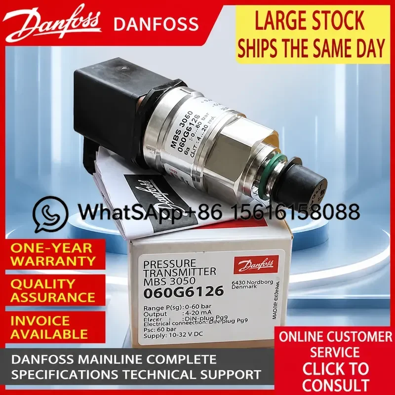 danfoss-mbs3050-pressure-transmitter-060g3994-6388-6637-6641-6290-6638-industrial-sensor-high-accuracy-reliable-performance