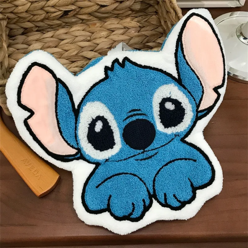 Stitch limpar as mãos toalhas pendurado tipo kawaii toalhinha super macio espessamento algodão sem derramamento lenço cozinha banheiro