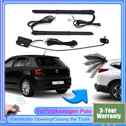 For Volkswagen Polo AW MK6 2017~2024 Car Electric Tailgate Lift System Kit Auto Tail Gate Opener Automatic Lifting Rear Door