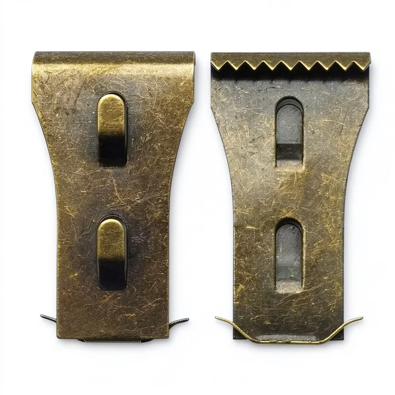 5Pcs Brick Wall Hooks No Drill Brick Clips for 2.25-2.4in Standard Brick Heavy Duty Metal Hooks for Outdoor Decor Picture Frames