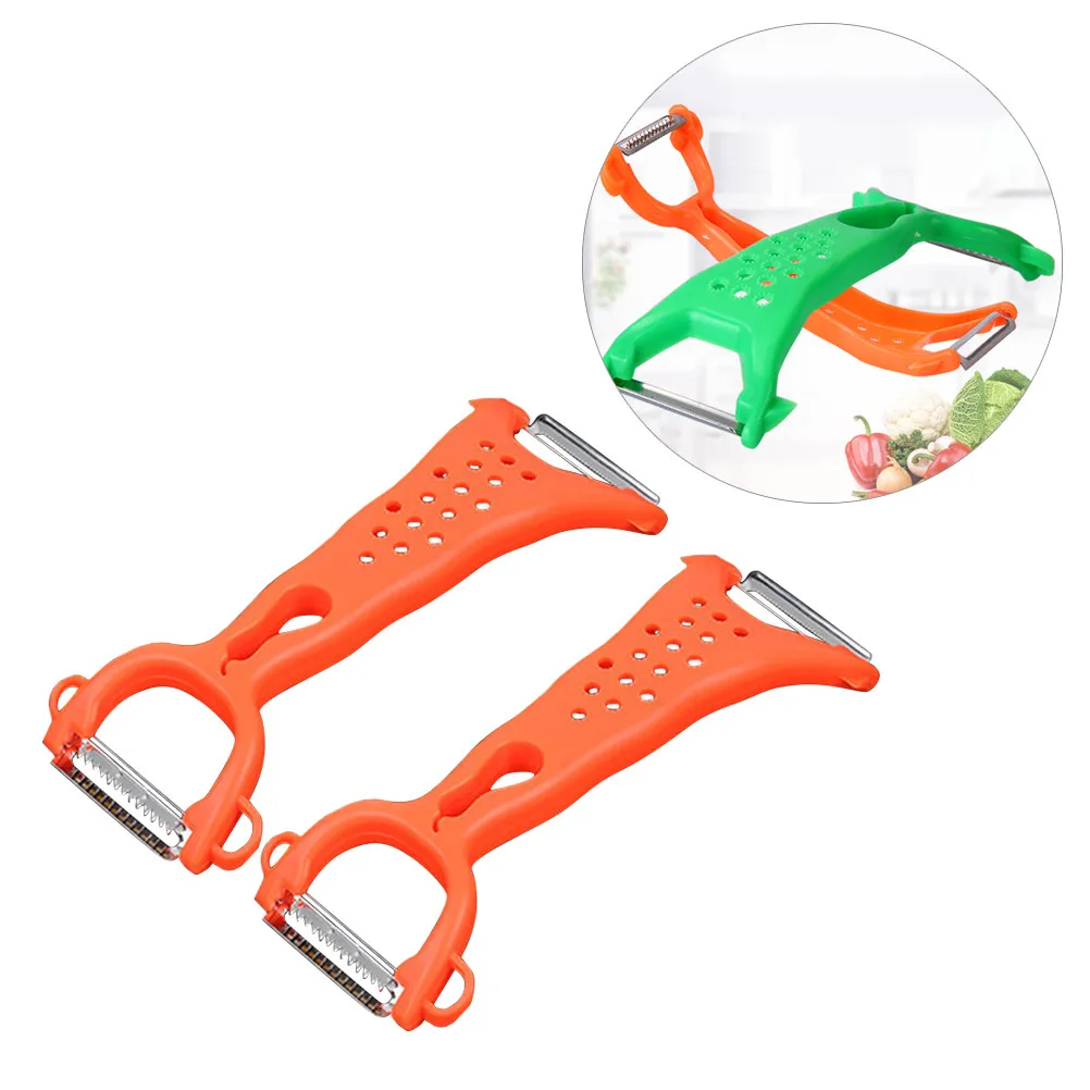 3Pcs Heavy Duty Fruit Peeler Vegetable Peeler Set Anti-Rust Precision Edge Ergonomic Handle Space-Saving Hook Design for Easy