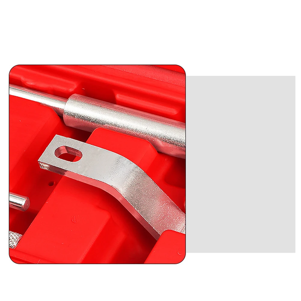 

Набор профессиональных инструментов для регулировки фаз ГРМ, включая инструменты для распредвала и коленчатого вала, комплексный комплект для выравнивания