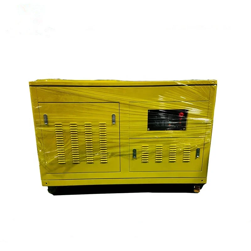 10-30kw مولدات محرك الميثان قوة صغيرة مع المظلة الصامتة مجموعة المولدات مولد مع الكتلة الحيوية Gasifier