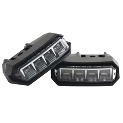 Luces direccionales delanteras LED para motocicleta, luces de circulación diurna para Yamaha BWSR BWS R 125