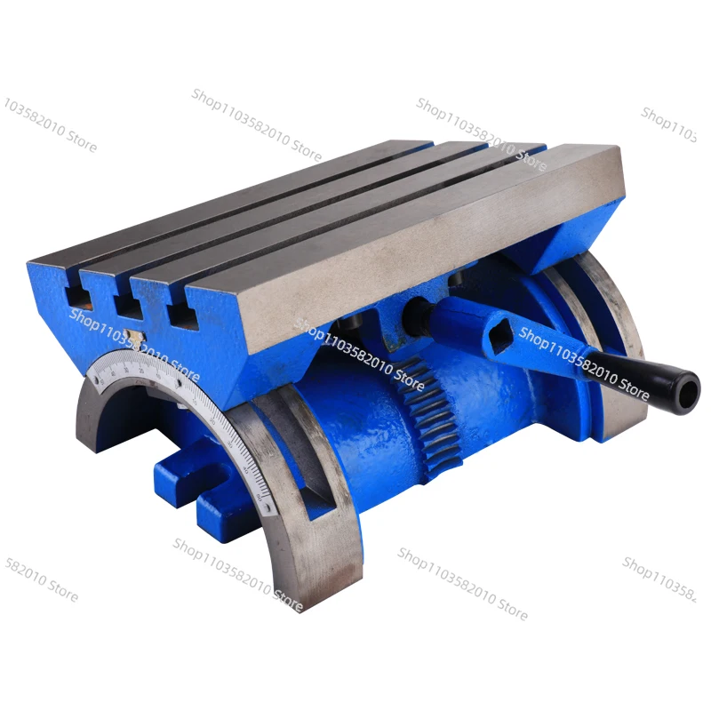 7 Inch Adjustable Angle Worktable, Tiltable Angle Platform, Milling Machine, Drilling Machine Worktable
