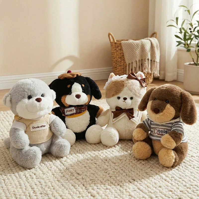 

Новые плюшевые игрушки-такси 21-30 см: милые пухлые щенки-вутерсы, куклы-подушки для сна, декор для девочек, подарок