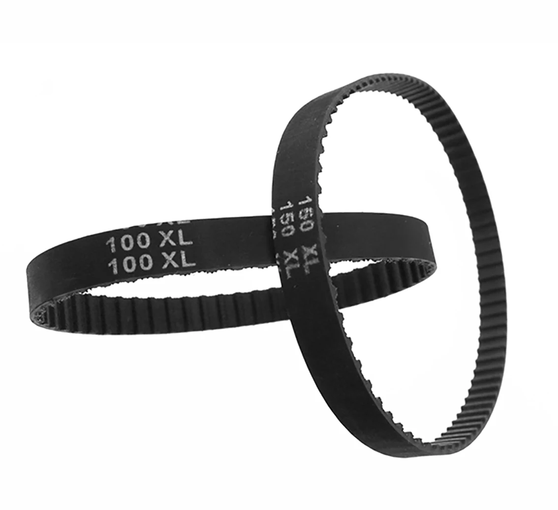 

1Pcs Perimeter 178-610mm Width 10mm XL Black Rubber Closed Loop Timing Belt Pitch 5.08mm 70XL-240XL For CNC Machine/Step Motor