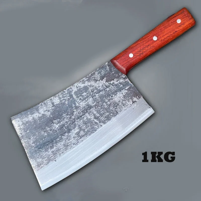 

5 mm Balde High Hardness Knife 58HRC Chopper Bone Cutting Knife1 KG Heavy Chopping Knife Big Bone Chopping Knives Cleaver