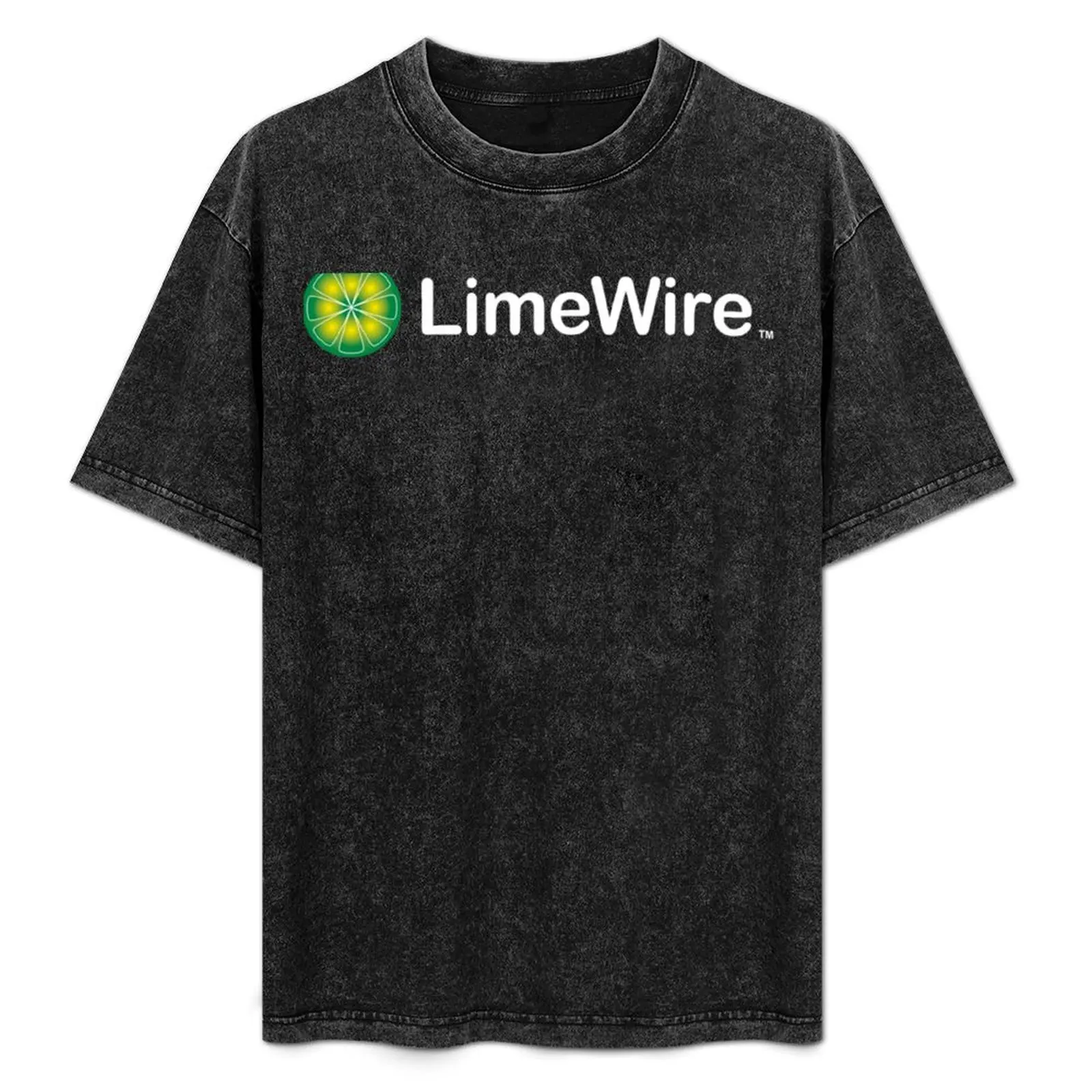

LIMEWIRE LIME WIRE - LOGO OF NOW DEFUNCT 00&x27;s COMPANY T-Shirt Quick Dry Training Short Sleeve Tee