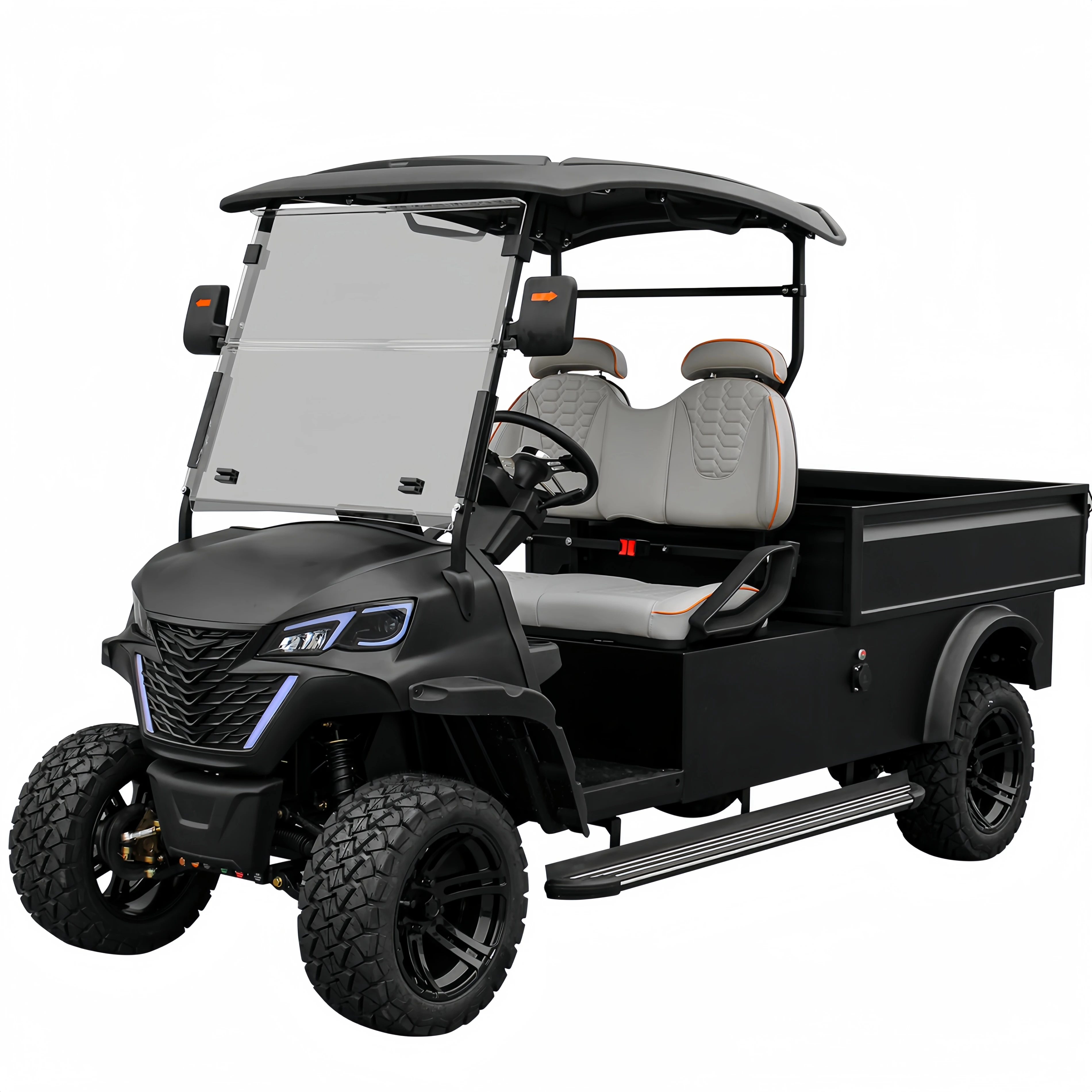 Golf Cart Club Car 6+2 48V Seats Sightseeing Vehicle Brand New Golf Car