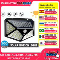Multifunctional Solar Lamp Outdoor Garden Decoration Solar LED Light Waterproof Sunlight Powered Spotlight with Motion Sensor