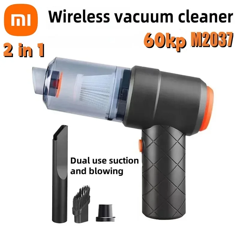 Xiaomi Wireless Car Vacuum Cleaner 60000Pa Cordless Handheld Cleaning Robot Auto Vacuums Strong Suction Cleaner For Car Home