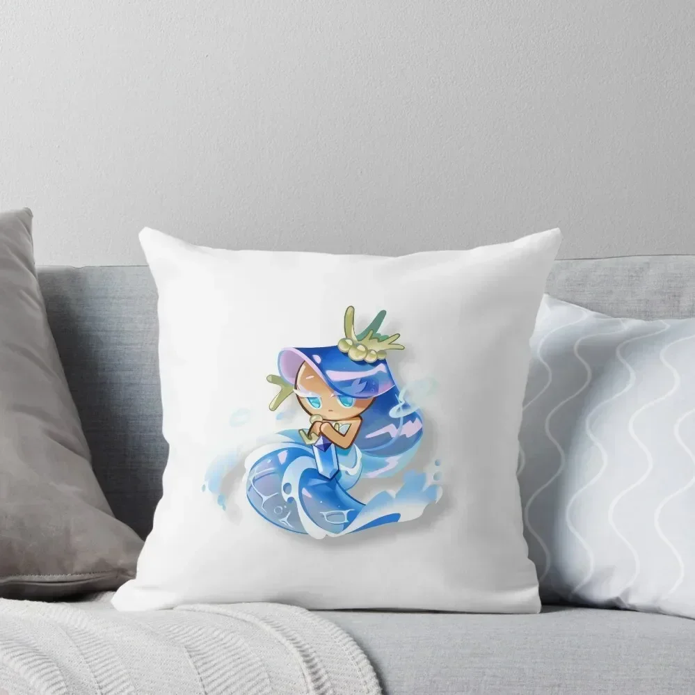 

Cookie Run Sea Fairy Cookie Throw Pillow home decor items ornamental pillows Luxury Sofa Cushions Sofa Cushions Covers pillow
