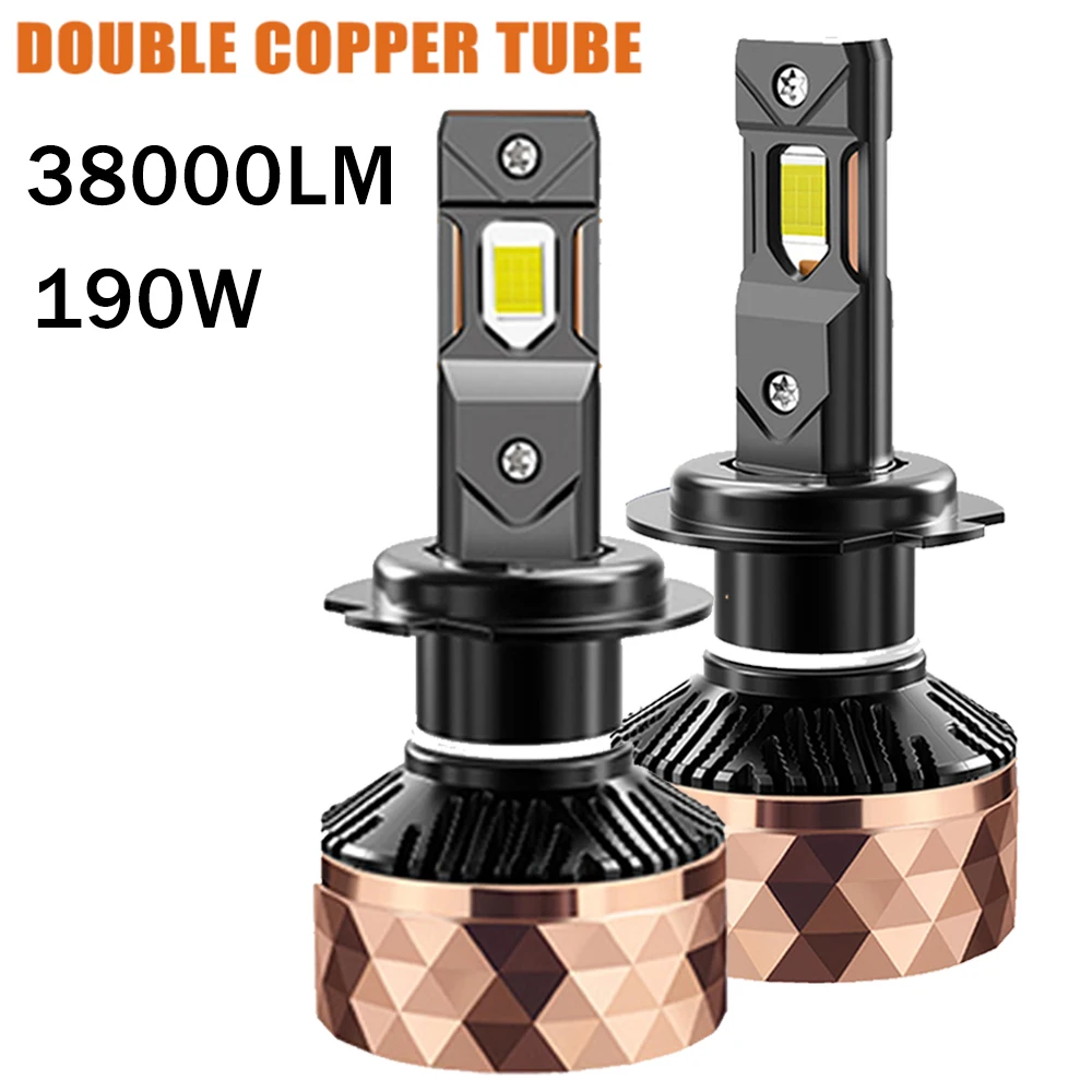 

190W 38000LM 6500K LED Headlight Bulbs CANBUS Lamps 9004 9005 9006 9007 9012 H1 H4 LED H7 H11 H13 Car Fog Light Auto Headlights