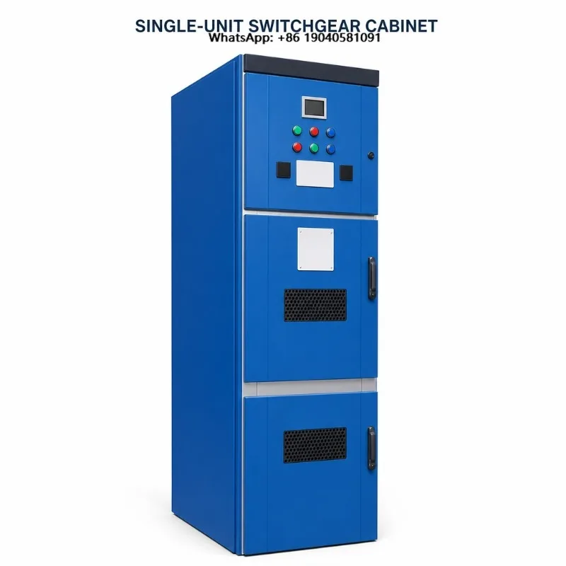 Industrial Narrow Width Stainless Steel Switchgear for Compact Substation Power Distribution Space Saving Cabinet Design 12kV