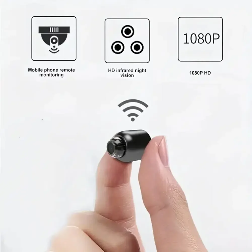2024 Mini Wifi Surveillance Camera Wireless HD 1080P IP Camera WiFi Micro Camcorder Secret Audio Recorder DVR Cam Action Cam