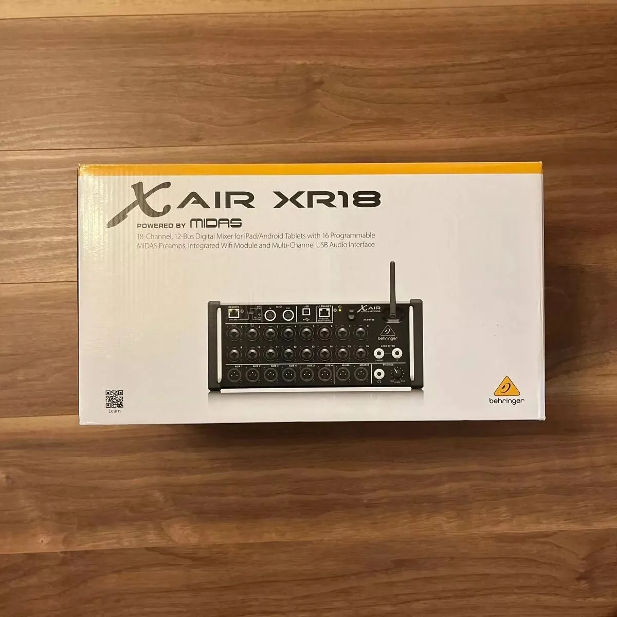 Behringer-x air xr18 18チャンネルデジタルミキサー,タブレット制御,オリジナル,新品,ベストセラー