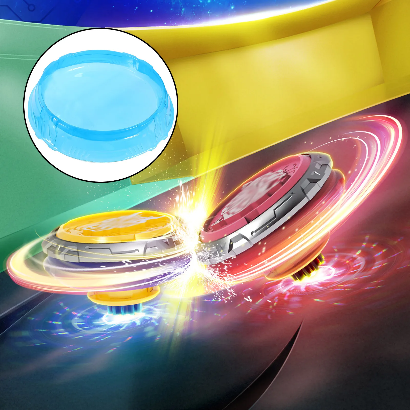 

Battle Plate Toy Gyro Fidget Toys Accessories Stadium Training Ground Battling Game Gyro Board Round Battle Gyro Training Field