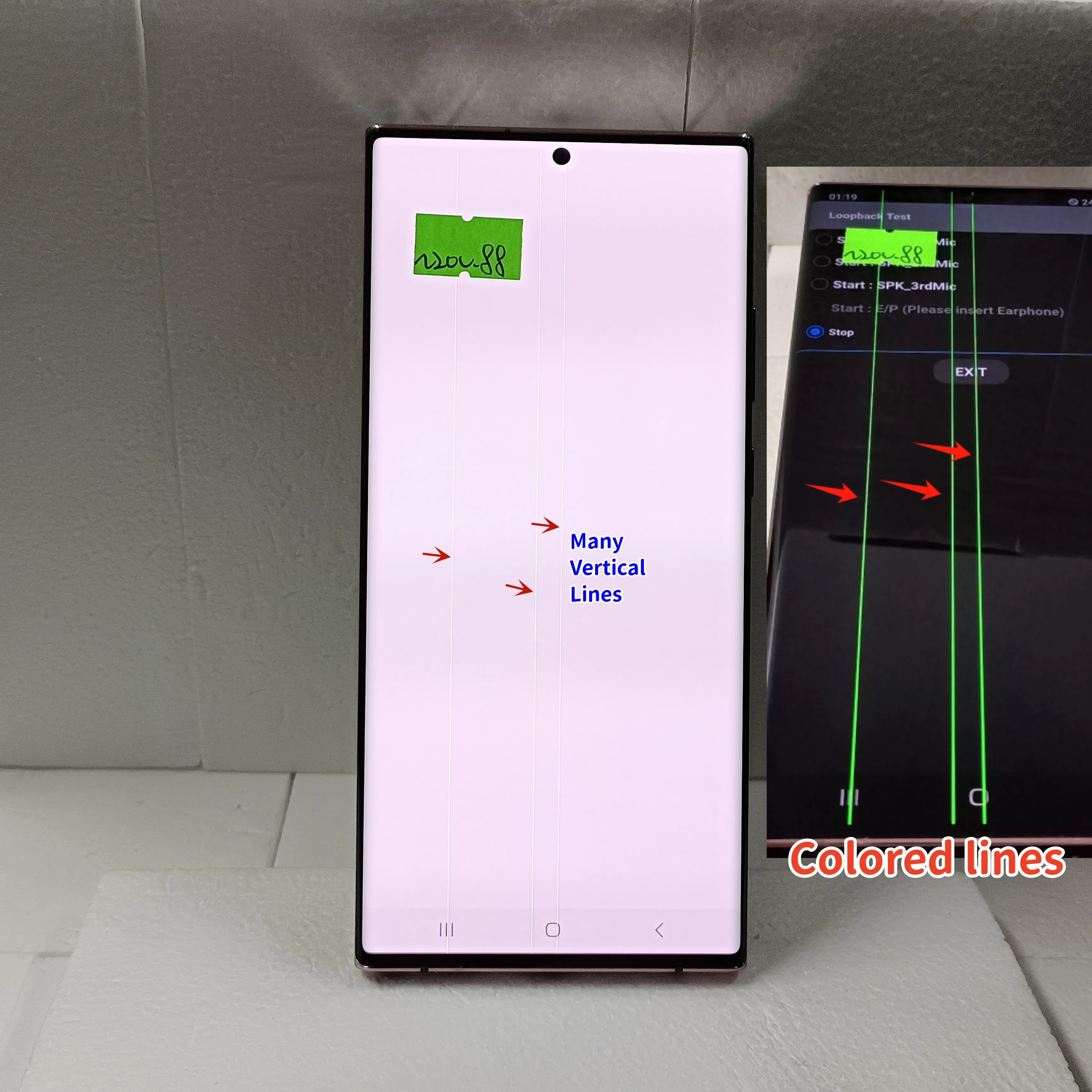 Super AMOLED For Samsung Galaxy Note 20 Ultra N985F LCD Display With Frame Note20 Ultra 5G N986B N986U Touch Screen Replacement