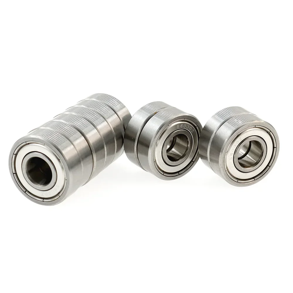 440C Stainless Steel ABEC-5 Bearings Veekaft High Precision S6307zz for 10pcs Size 35mmx80mmx21mm