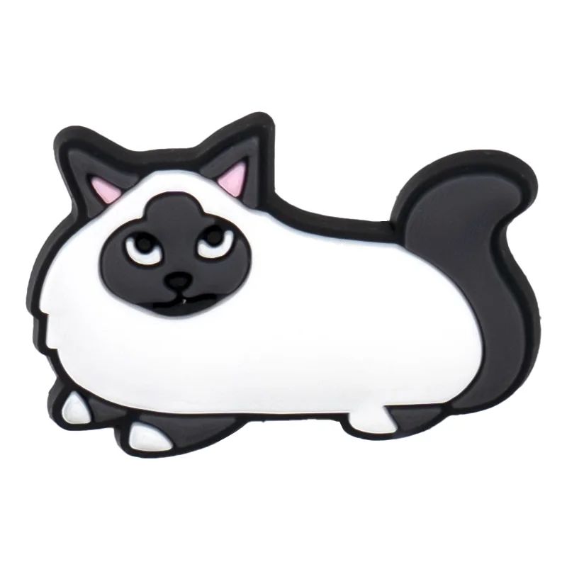 1/25 stücke Nette Tiere Schuh Charms DIY Frauen Mädchen Hund Fuchs Eule Katze Panda Fledermaus Bier Schuh Zubehör Salamander Hai pin Clog – Detail 23