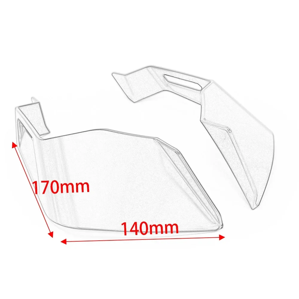 For Suzuki GSX250R GSX250 2017 -2020 2021 2022 2023 Motorcycle Winglets Aerodynamic Wings Spoiler Fairing Downforce GSX-250R