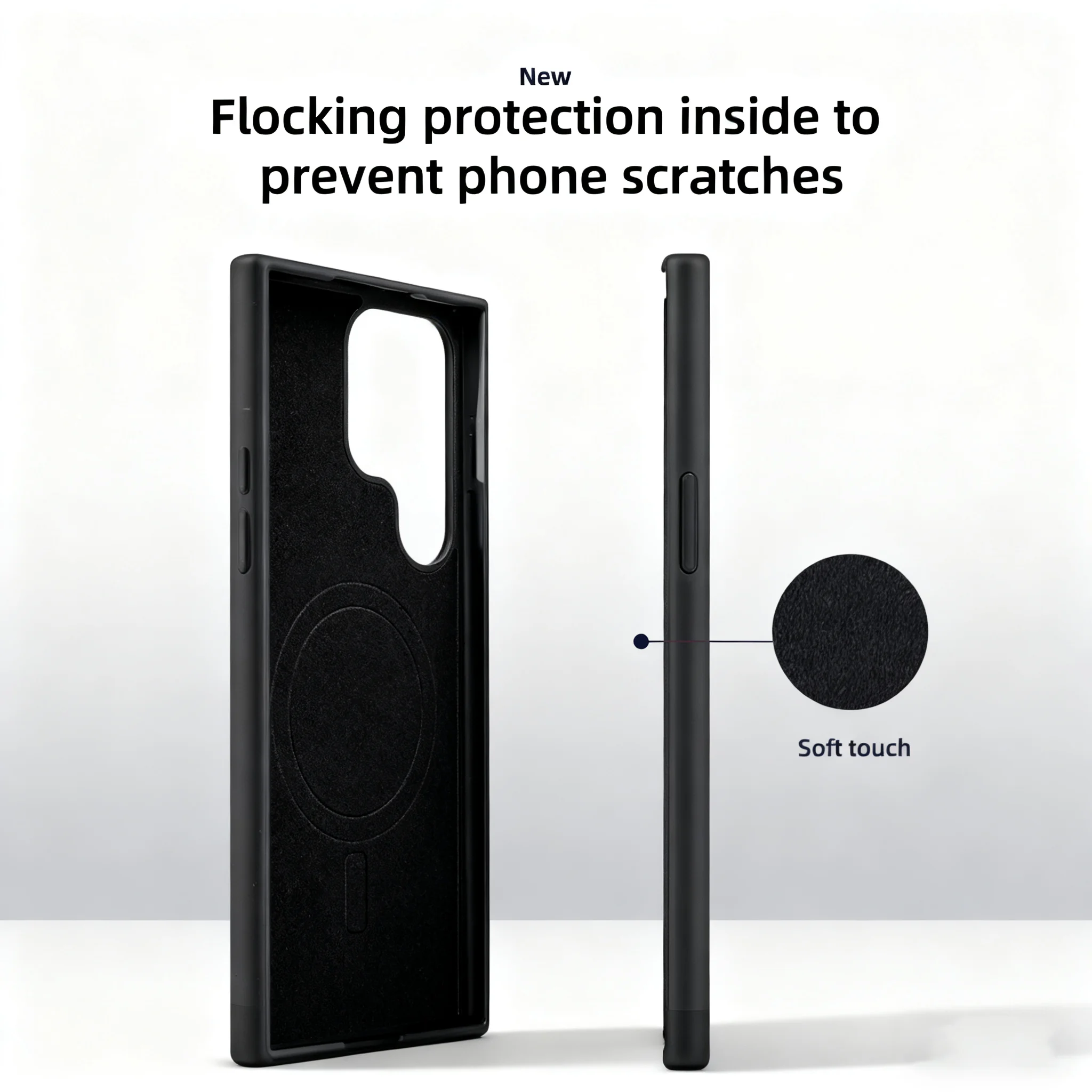 Fine texture forged carbon fiber 6 colors MagSafe Case For Samsung Galaxy S25 S24 Ultra Plus  Alloy Lens Shockproof Cover