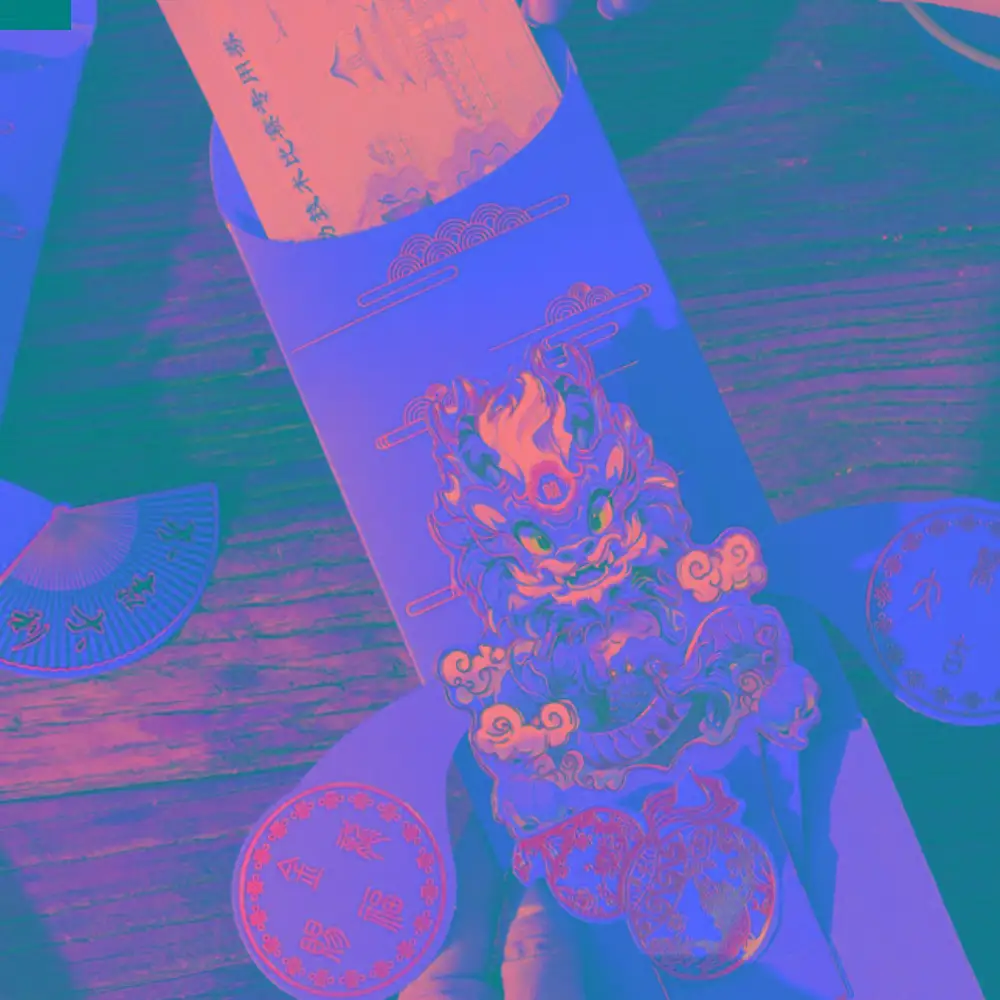 

Креативный трехмерный весенний праздничный красный конверт, складной выдвижной дизайн, сумка для денег на удачу, утолщенная однотонная детская сумка HongBao