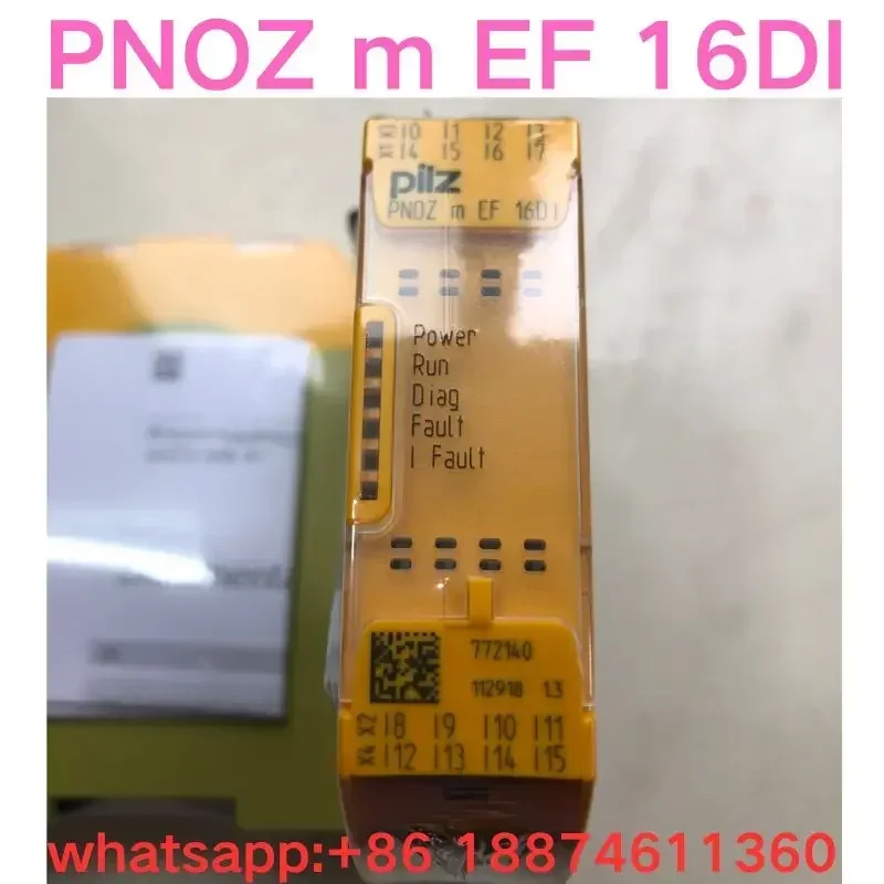 

Brand-new PNOZ m EF 16DI safety relay 772140 fast shipping