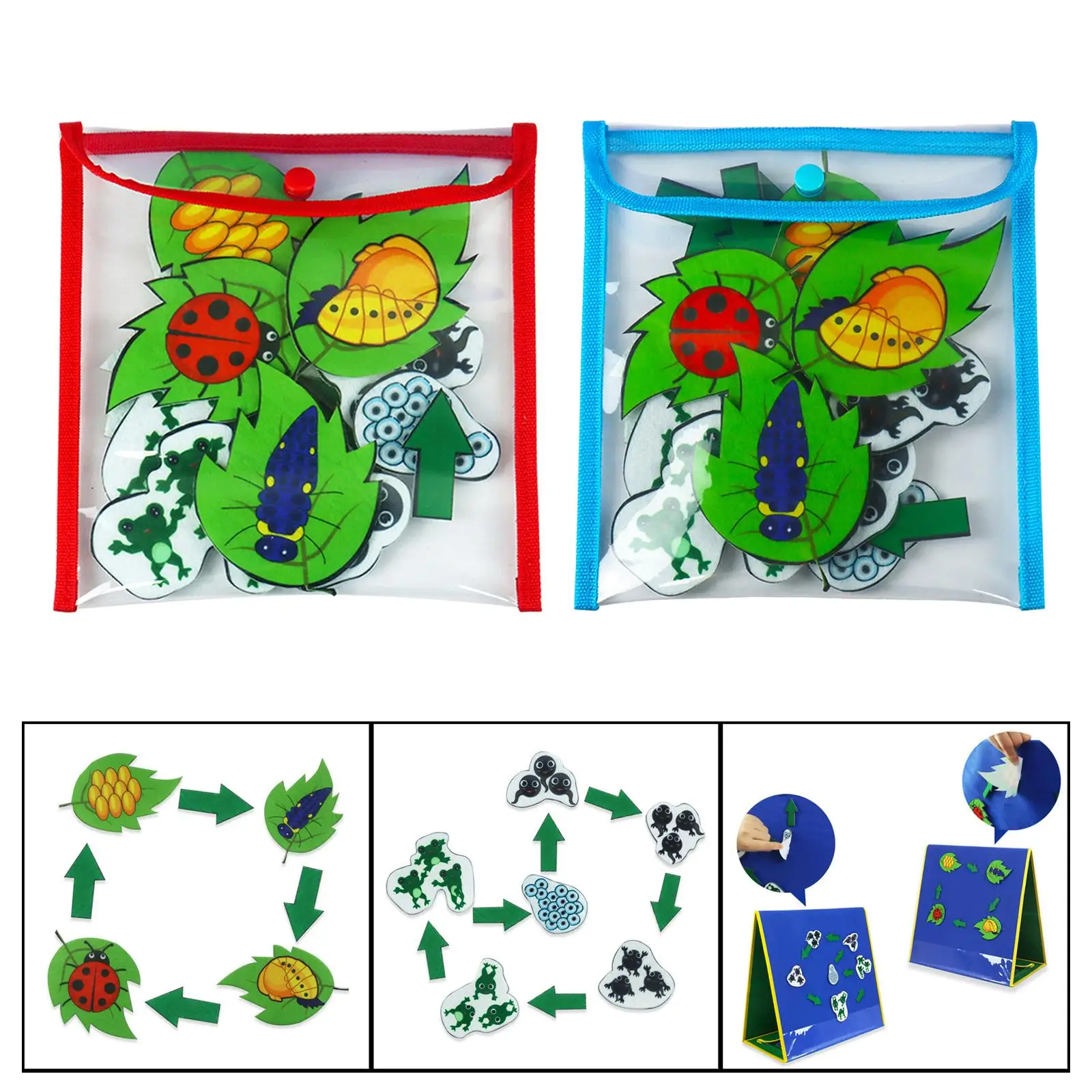 접이식 펠트 플란넬 보드 장난감 어린이 어린이 통신 장난감 유아용 책 소년 소녀 어린이 홈 스쿨링 유치원