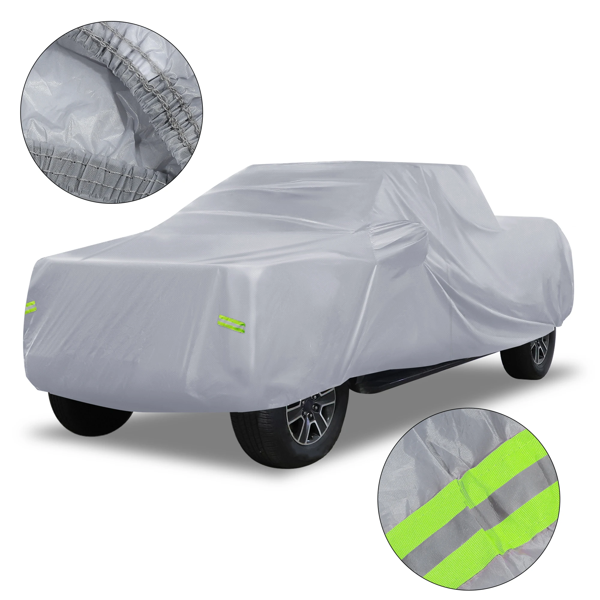 

Водонепроницаемый автомобильный чехол Motoforti для Ford F150 Crew Cab, всепогодная защита от дождя, солнца, снега, полный внешний чехол