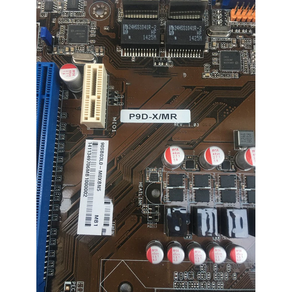 

Motherboard 1150-pin One-way Server Motherboard Supports E3-V3 P9D-X/MR