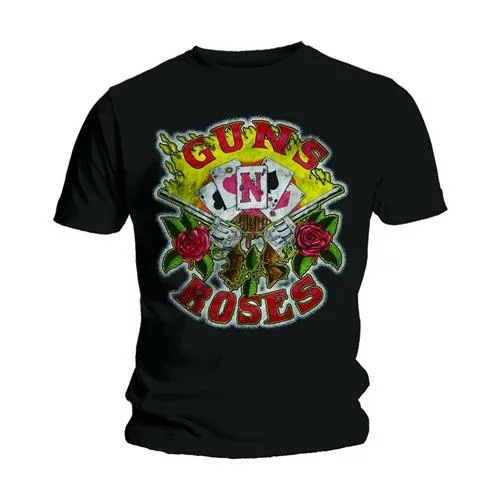 California 1985 Guns N' Roses Band T-Shirt Cotton Graphic Tee Men Women Summer Streetwear - view 2